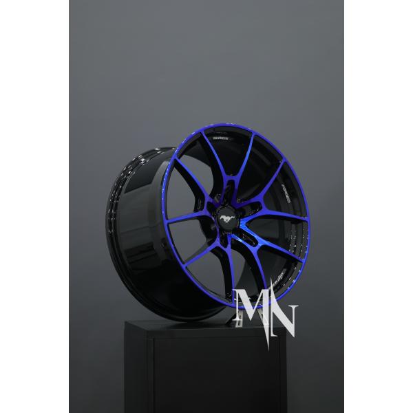 Volk Racing Rays G025 Blue Wheels Forged Wheels