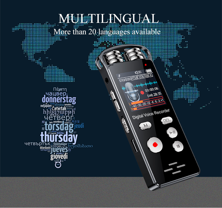 Professional Mini Audio Recorder Professional Mini Audio Recorder Voice Activated Digital Voice Recorder