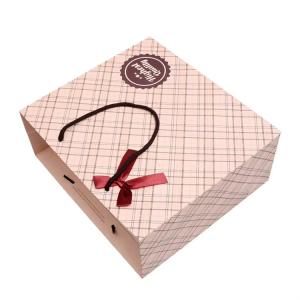 Offset Printing Paper Bag With Handle Recyclable Gift Shopping Bag Customized