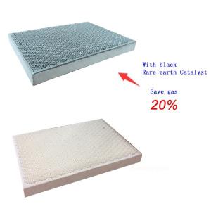 Quality Cordierite Alumina Ceramic Heater Plates Infrared Honeycomb Plate Save Gas 20% for sale