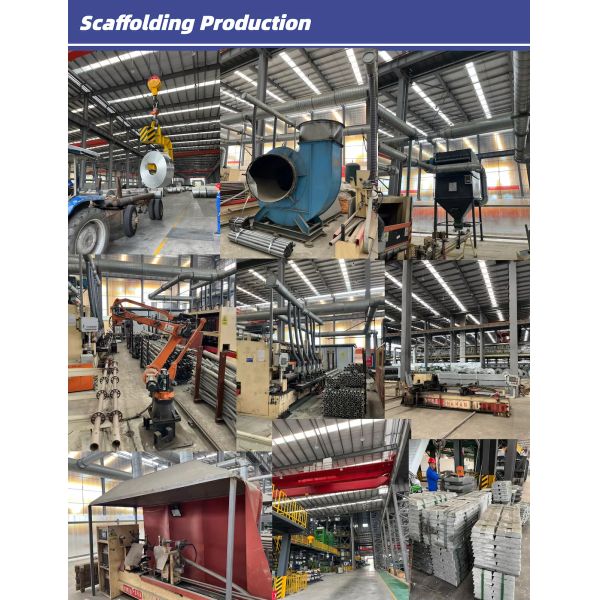 Galvanized & Painted H Frame Movable Scaffolding with Customizable Dimensions and Easy Assembly
