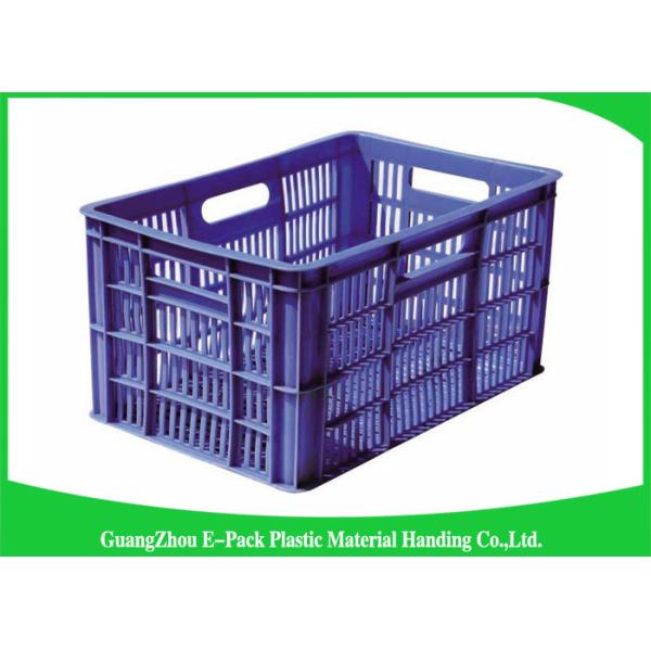 Economic Stackable Storage Containers , Household Plastic Stacking Crates Poultry Transport
