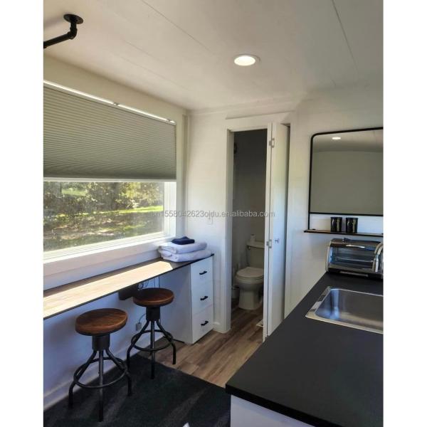 Galvanized Steel Square Tubes Main Structure Prefab House for 20ft or 40ft Modern Luxury Villa Home