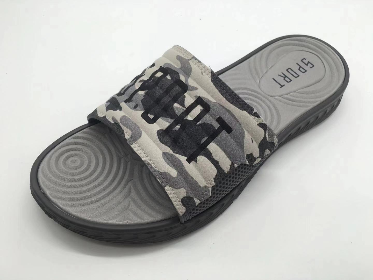 Summer Custom Logo Eva Plain Men Slide Sandal