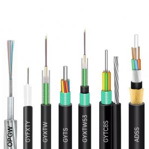 Quality 12C 24C 48C 96C GCYFTY Outdoor Fiber Optic Cable Non-Metallic HDPE GCYFXTY Air Blown Micro fO Cable for sale