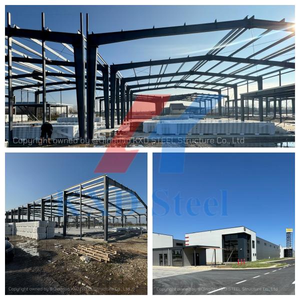 Customized Steel Structure Workshop Industrial Warehouse Building Steel Structure Framed Warehouse