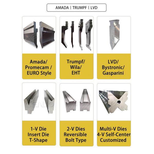 GN109 Series Machine Part Press Brake Tool High Precision