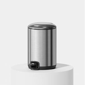 Buy cheap Pedal Stainless Steel Trash Can 3L 5L 12L 20L 30L for Home Bathroom Kitchen from wholesalers