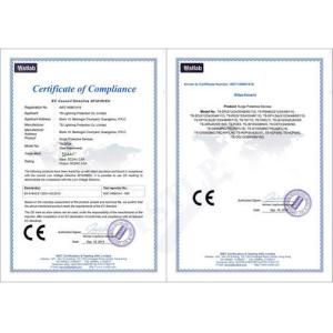 TS Lightning Protection Co.,Limited Certifications