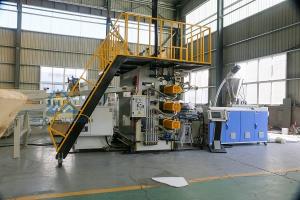 Quality Twin Conical Screw 3MM PVC Marble Sheet Production Line 220V/380V/440V for sale
