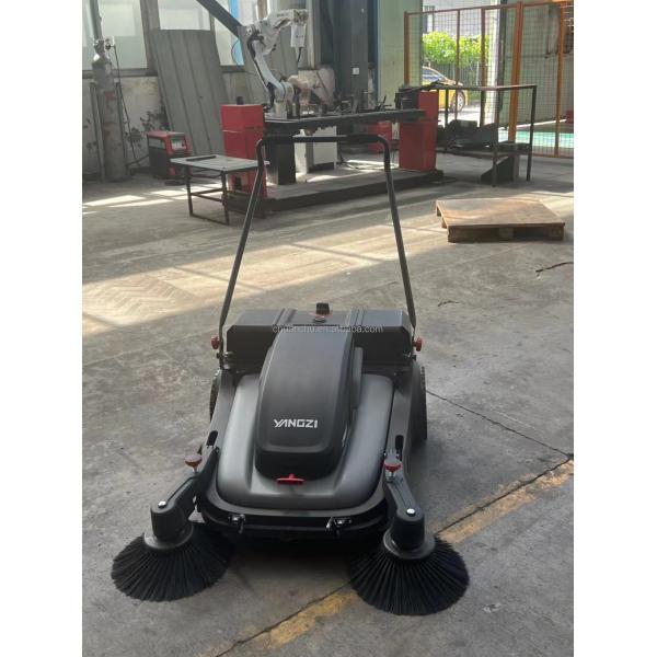 Pure Electric Energy Type Hand Push Multi-Function Power Tiller Cleaning Machine Home Floor Scrubber Sweeper