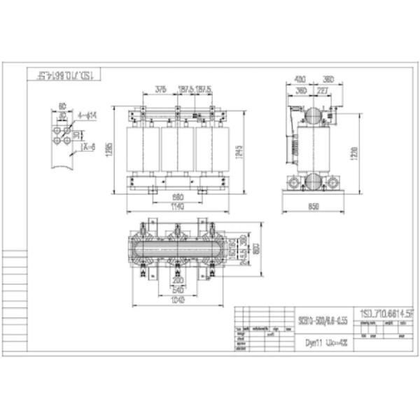 100 KVA Epoxy Resin Cast Transformer