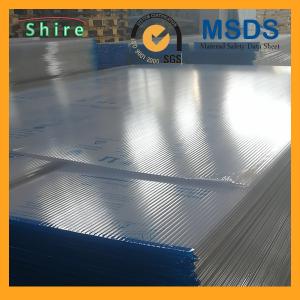 China Durable Recycable PE / PP Hollow Plastic Sheet Protective Film 2100mm Milky White on sale