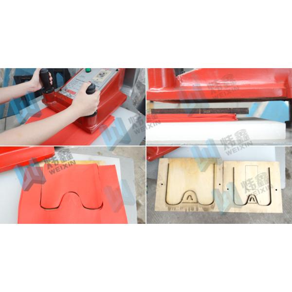 Multi Function D Cut Bag Punching Machine / Automated Cloth Punching Machine