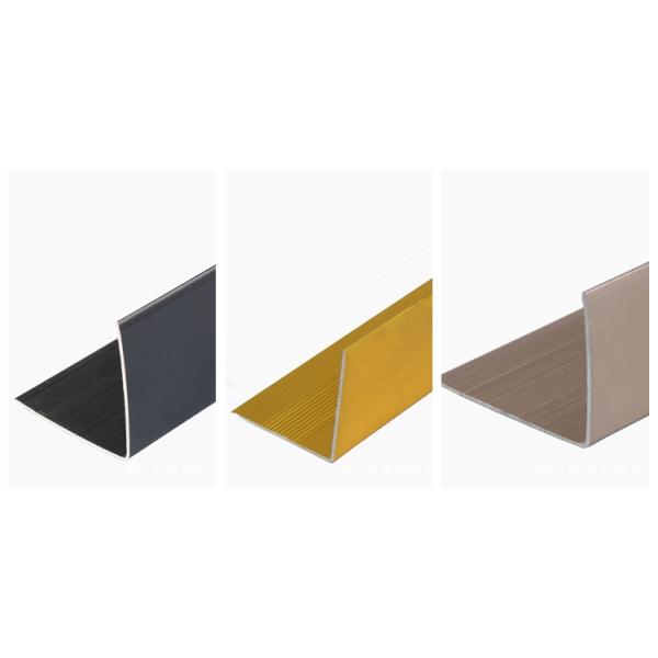 Corner Aluminium Tile Edging Strip Rectangle Wall Decoration Protection