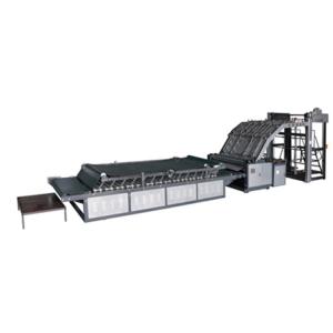 Quality 10kw Corrugated Laminating Machine Gray Color Semi Automatic For Cardboard for sale