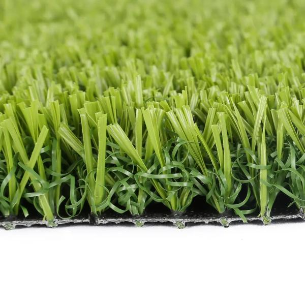 Field Non Infilled Football Artificial Grass 30mm PE Monofilament Yarn