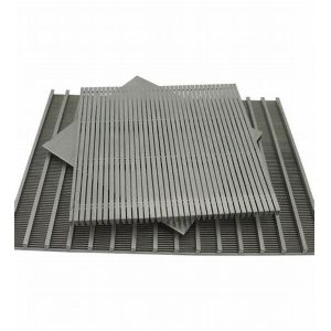 China Stainless steel high filtration wedge wire screen well mining on sale