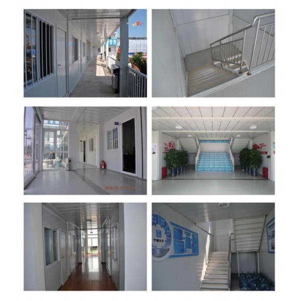 20ft Foldable Office Prefabricated Container House Easy Folding With Sandwich Panel