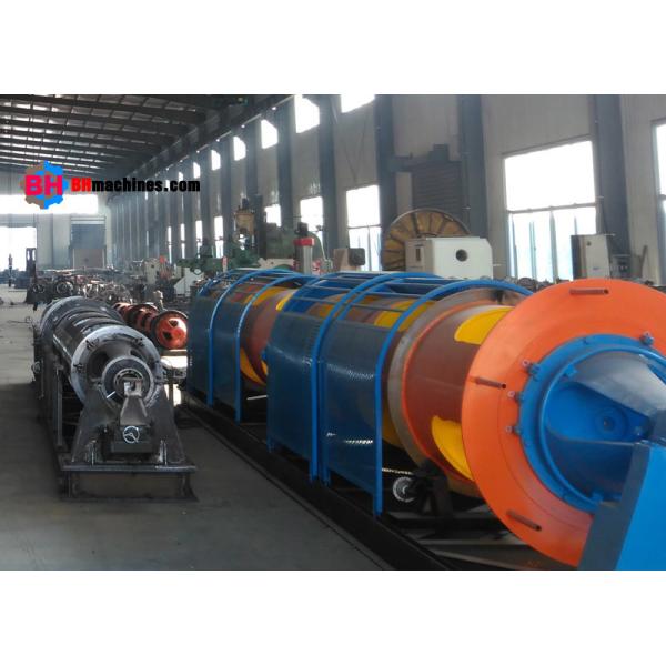Copper Wire Production Line Tubular Strander Machine 630 / 1+6 Tubular Stranding Machines 630 mm for Steel Strand