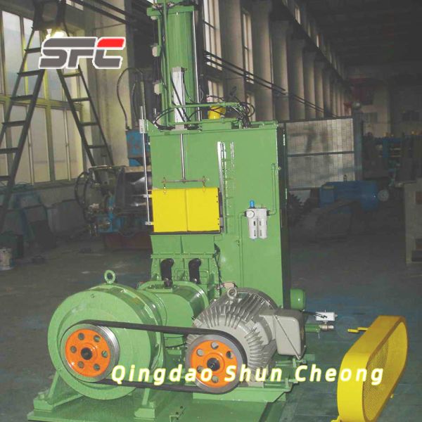 Higher Efficiency Rubber Kneader Machine with 110L Working Volume and 140° Tilting Angle