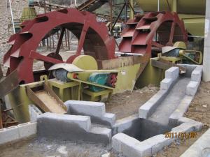 Quality High Efficient Bucket Type Quartz And Silica Sand Washing Machine In Quarry for sale