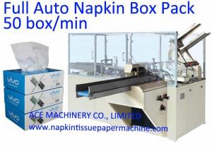Quality Automatic Tissue Paper Box Sealing Machine for sale