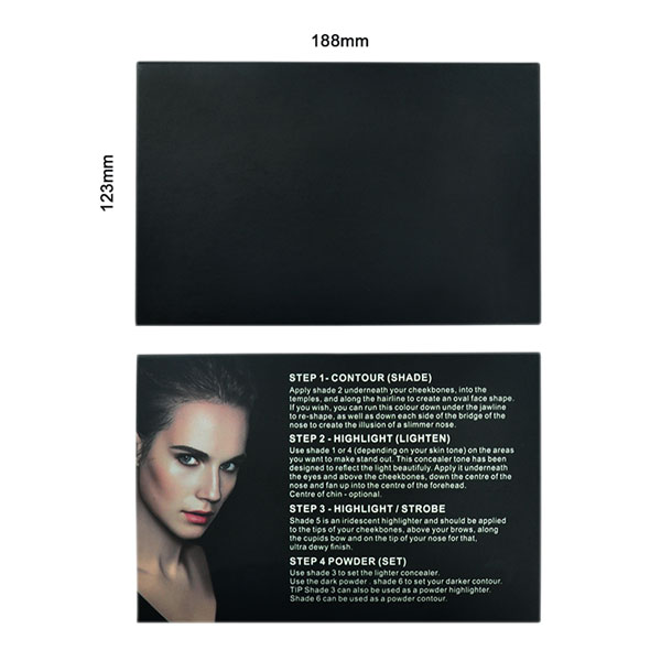 Private Label 6 Colors Face Foundation Concealer Palette