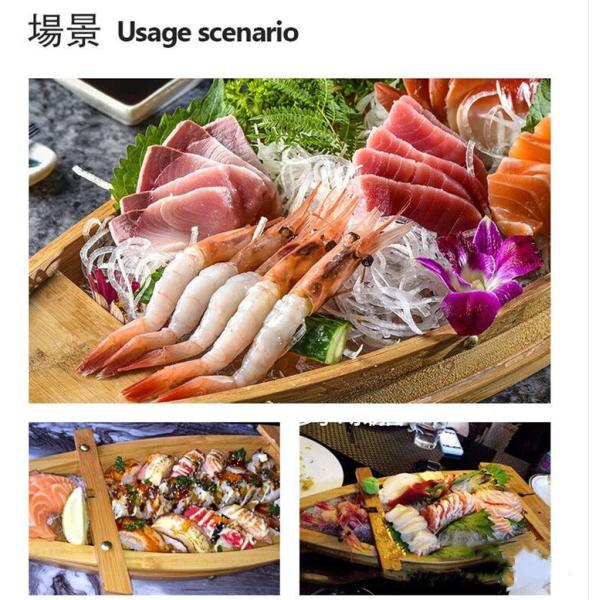 Moso Bamboo Natural Color 15'' Wooden Boat Bowl