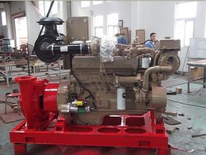 Quality Fifi External Fire Fighting Pump System with Monitor and Diesel Engine for sale
