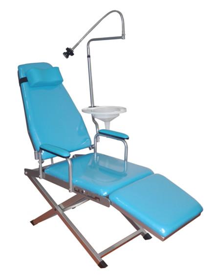 Buy Simple Type Dental Clinic Chair / Foldable Dental Chair With Rechargeable Light at wholesale prices