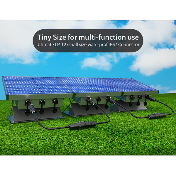 Cnlinko Connector Waterproof IP68 LED Power Cable 2 Pin M12 Docking Connector