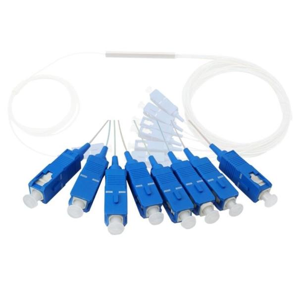 FTTH 1x2 1x4 1x8 1x16 SC UPC APC Connector Fiber Optic PLC Splitter