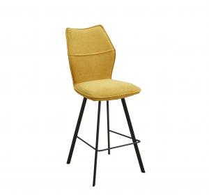 Quality 780mm Upholstered Modern Bar Stools In Various Colors 610*580*1070mm for sale