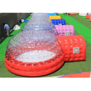 Quality Camping Inflatable Event Tent Puncture Proof Diameter 6m Strong Stability for sale