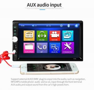 Quality Ouchuangbo 7 inch car mp5 audio stereo with USB SD BT aux audio high quality for sale