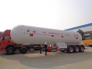 LPG Road Tanker Trailer 54000 Liters , 14000 Gallons LPG Transport Truck