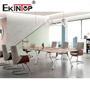 China Long Rectangle Conference Table Eco Friendly Material For Meeting OEM ODM on sale