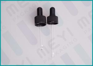 China 20/410 Ribbed PP Plastic Glass Dropper Bottles Caps For Essential Oil Bottles on sale