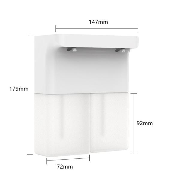 600ML USB Automatic Soap Dispenser 3.7W 1200mAh Rechargeable Foaming