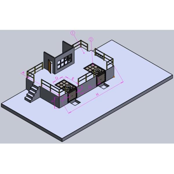 500KG Medium Frequency Induction Melting Furnace 10KHZ Induction Metal Melting Furnace