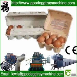 Quality High effciency Egg tray pulp moulding machine for sale