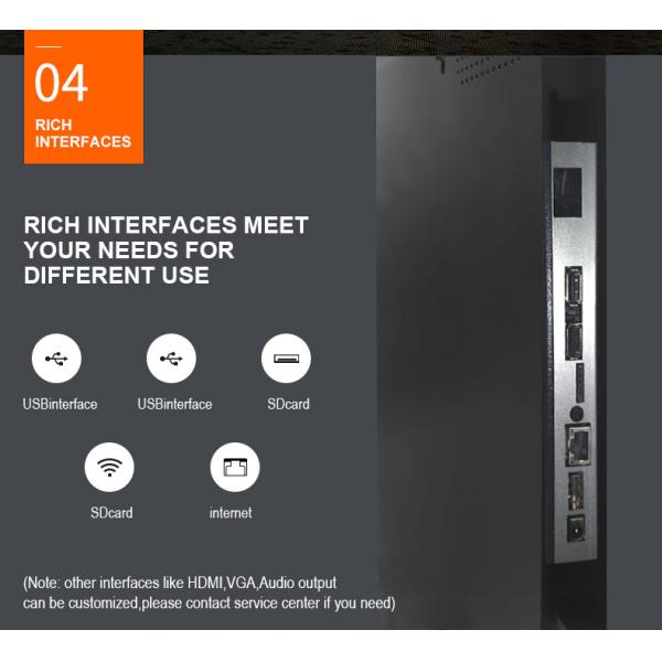 Shopping Mall 43 Inch Touch Query Self Service Information Kiosk