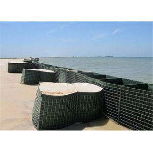 Quality 4mm Hot Dipped Galvanized Hesco Flood Barrier Blast Wall for sale