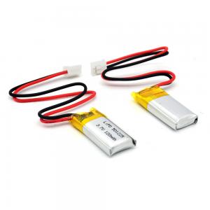 Quality Small 3.7v 120mah Lipo 501225 Lithium Polymer Battery Pack for sale