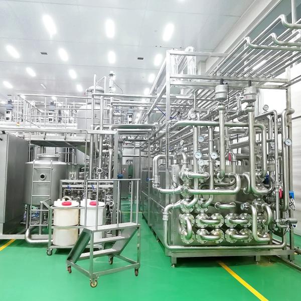 Concentrated Beverage Production Line Fruit Juice Processing Line Electric Driven