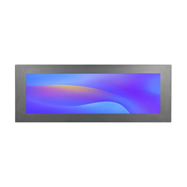 14.9 Inch Ultra Strip Wide Stretched Bar Commercial Monitor Screen Digital Signage LCD Advertising Display