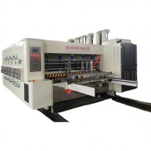 Quality High Speed Flexo Printer Slotter Die Cutting Carton Printing Machinery for 18000 KG for sale