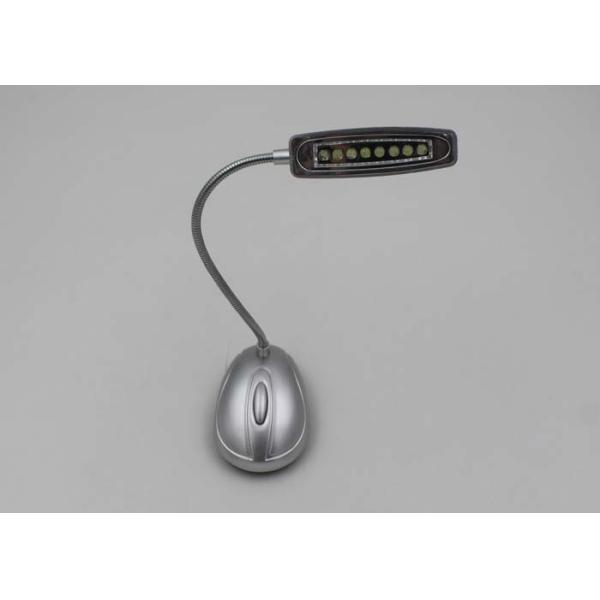 Battery Operated 8 LED Flexible Book Light,Reading Lamp,Readling Light