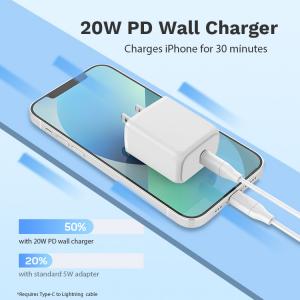 Quality Replaceable PD Power Adapter USB C Wall Charger 20W PC Plug for sale